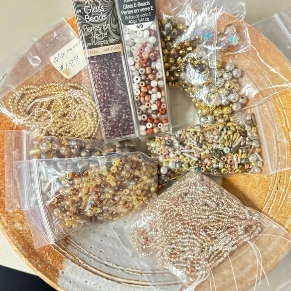 Assorted Gold Beads Collection - Picture 2 of 4